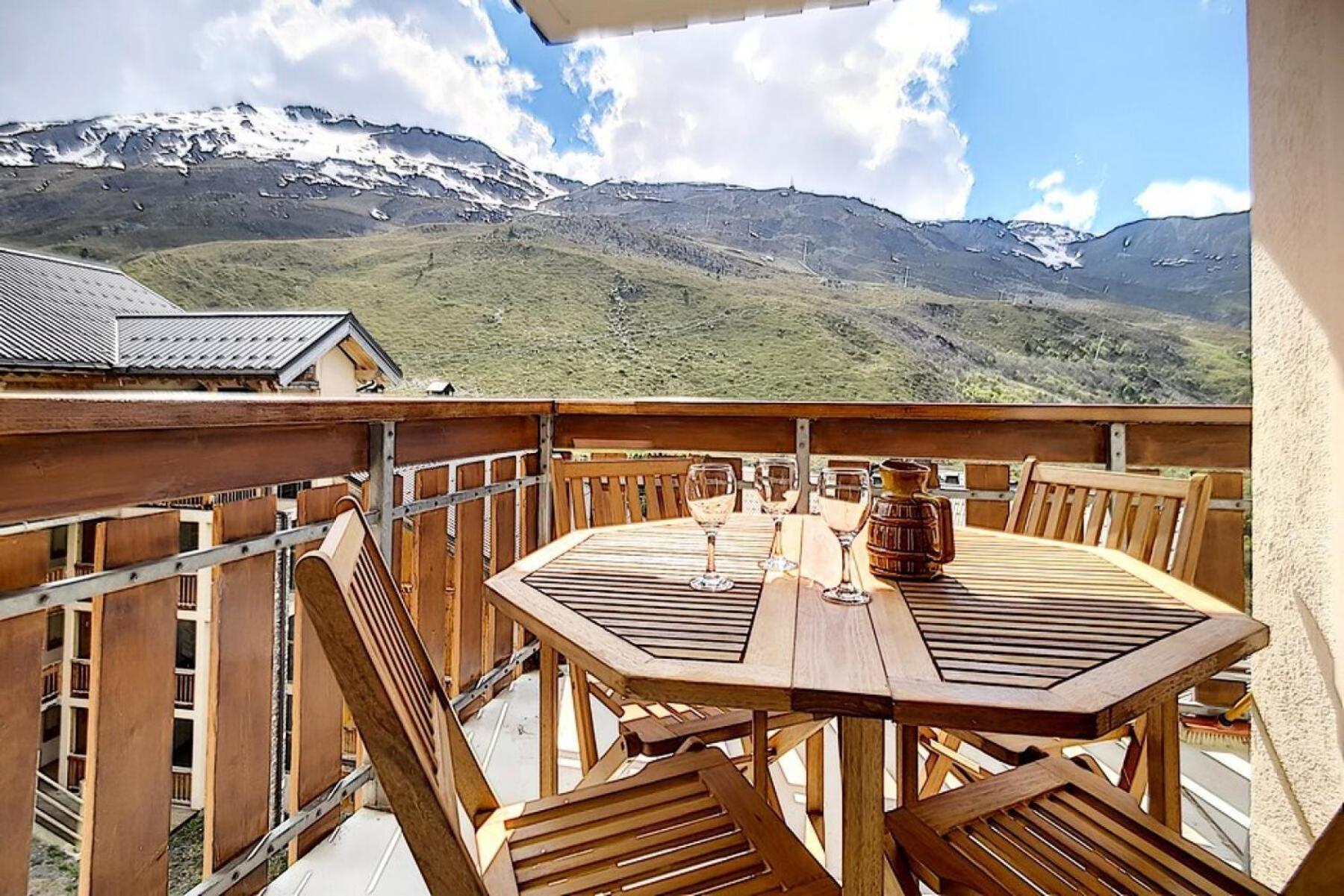 Residence Ski Soleil - Appartement Lumineux - Depart Ski Aux Pieds - Terrasse Mae-1054 圣马丁德贝尔维尔 外观 照片