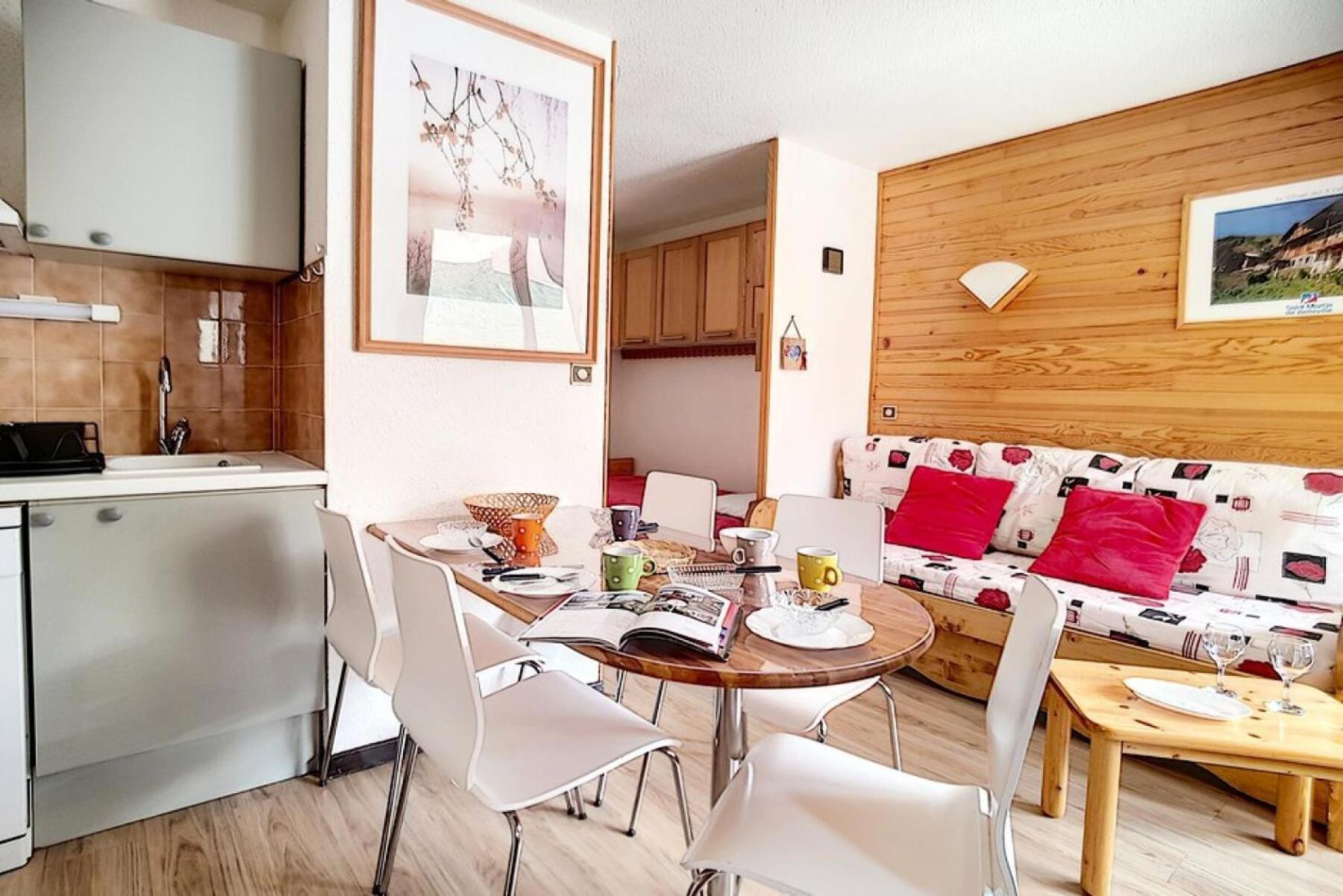 Residence Ski Soleil - Appartement Lumineux - Depart Ski Aux Pieds - Terrasse Mae-1054 圣马丁德贝尔维尔 外观 照片