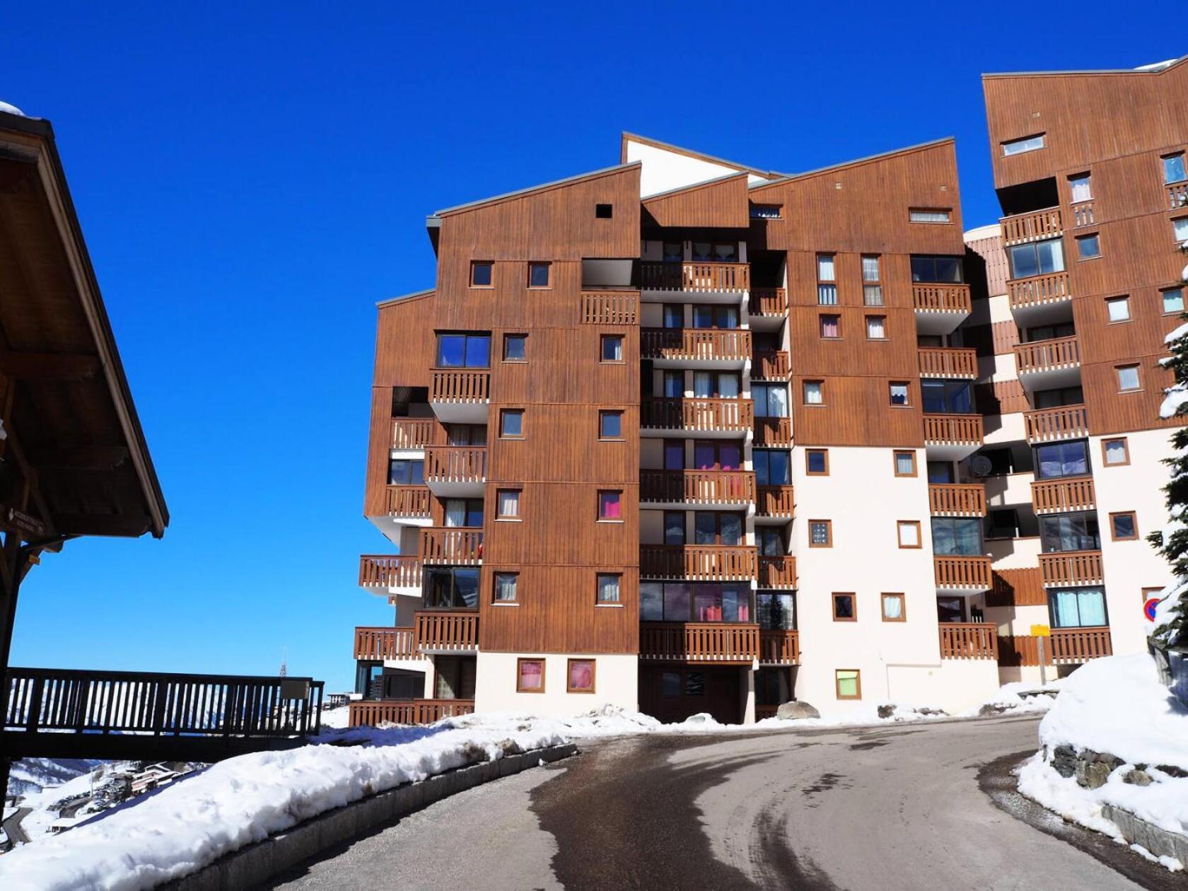 Residence Ski Soleil - Appartement Lumineux - Depart Ski Aux Pieds - Terrasse Mae-1054 圣马丁德贝尔维尔 外观 照片