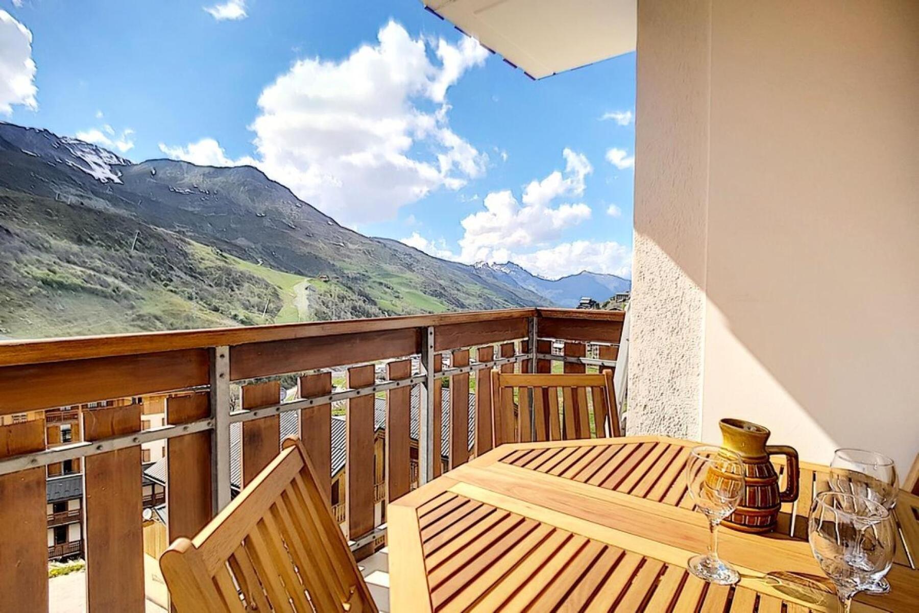 Residence Ski Soleil - Appartement Lumineux - Depart Ski Aux Pieds - Terrasse Mae-1054 圣马丁德贝尔维尔 外观 照片